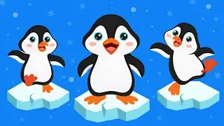 10 Küçük Penguen - Bakkal Amca - Yaz Meyveleri Şip Şap Şop - Tombik Panda Çocuk Şarkıları