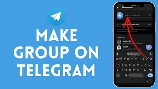 How To Create A Group On Telegram 2024 | Telegram Tutorial