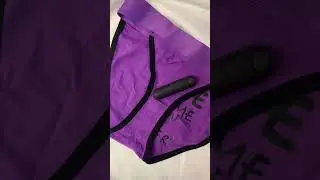 LoveToy | Sex Toy Review | Purple remote control vibrator with sexy panties thong