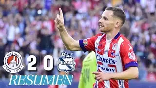 ATLÉTICO DE SAN LUIS 2-0 PUEBLA J15 | Puro Golazo en San Luis