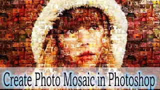 How to Create Photo Mosaic in Photoshop with very simple steps.