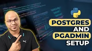 #16 Django tutorials | Postgres and PgAdmin Setup