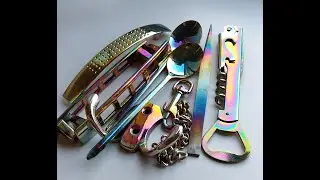 NeoChrome технология. Твердое цветное покрытие, для нержавеющей стали и никеля.