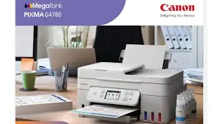 Canon Pixma Mega Tank G4780 All in One Wifi Printer with Duplex & ADF