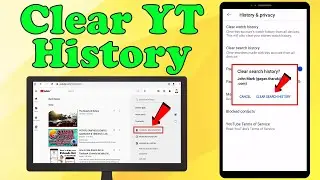 Clear YouTube Search History on Desktop & Mobile || Delete Search History on YouTube || 2021
