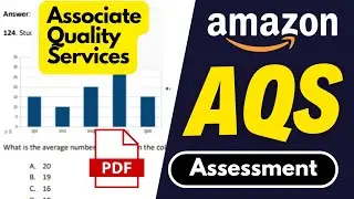 Amazon Associate Quality Services Test | Associate Quality Services Amazon Interview Questions