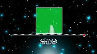 green screen audio spectrum player|| nocopyright green screen audio spectrum