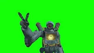 Awesome Apex Pathfinder V for Victory Animation Green Screen