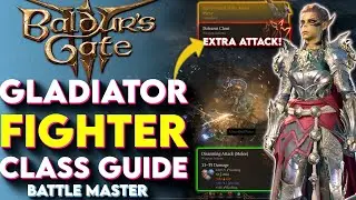 SAVAGE Fighter Class Guide For Baldurs Gate 3! - (Baldurs Gate 3 Fighter Build Guide)