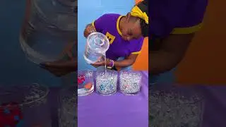 Mystery Water Beads Reveal: BUGS! #shorts #Meekah #Blippi