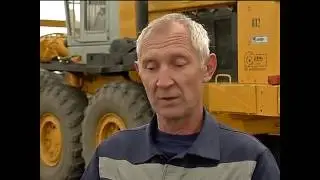 Машинист автогрейдера Юрий Сдержиков