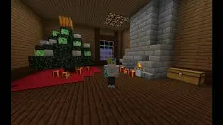 Новый год 2021 Minecraft поздравление.