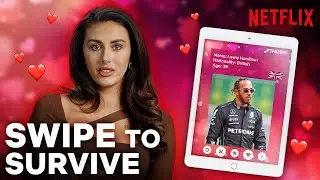 Too Hot To Handles Chloe Veitch Plays Swipe to Survive with F1 Drivers | Netflix