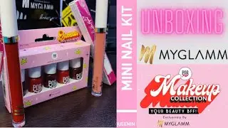 Free🔥🔥Checkout description Box For Free Lipstick |MyGlamm POPxo mini nail kit 😍🎁 #myglamm  #unboxing
