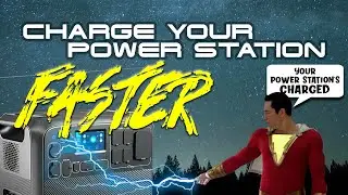 Charge Your Portable Power Station FASTER While Overlanding (Bluetti, Ecoflow, Jackery, etc)