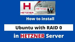 How to setup RAID 0 on Hetzner Dedicated Server