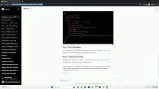 debug selenium test visual studio code