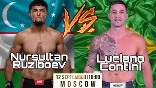 Нурсултан Рузибоев vs Лучиано Контини. Янги Жанги!! / Nursultan Ruziboev vs Luciano Contini 12.09.21