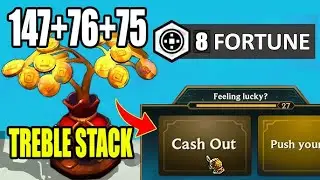 8 FORTUNE TREBLE STACK GAMEPLAY & 3 STAR LEE SIN | TFT SET 11 RANKED