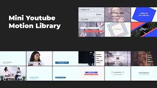 Mini YouTube Motion Library v.2 After Effects Templates