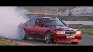 MASKVICHA / Mercedes Benz 190e Drift & Burnout