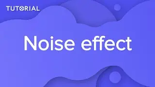 How to add a NOISE EFFECT to a video (Movavi Video Editor 15)