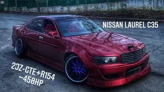 Nissan Laurel C35 2JZ-GTE 450 СИЛ. Обзор. Спеки // Получилось как получилось