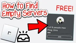 How to Find FREE Empty Servers on Roblox (2024)