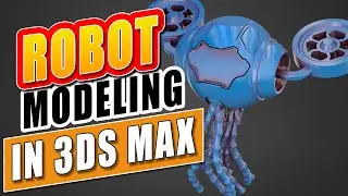 Hard Surface: Robot Modeling In 3ds Max || N°_286