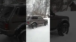 Нива или Джимни А он реально меньше по очистке от снега )))
