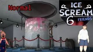 Прохождение мороженщика 6 на сложности: нормально / Ice Cream 6 Friend: Charli