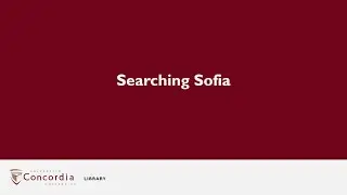 Searching Sofia