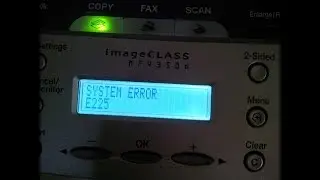 Е225 Системный сбой, где копать??? system error E225!