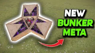 NEW BUNKER META 2023 In Rust | Rust Building Tutorial 2023