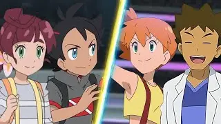 Pokemon Battle: Goh and Chloe vs Misty and Brock