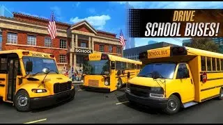 Bus Simulator 2023 UPDATE - New School Buses