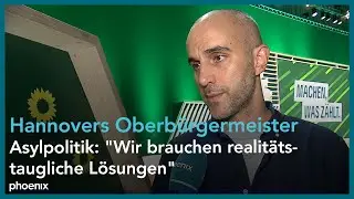 Hannovers Oberbürgermeister Belit Onay (B90/Grüne) zu Umgang mit Asylpolitik auf Kommunalebene