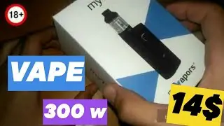 Самый дешевый вейп на 300W с алиекспресс за 14 $ !!!