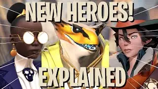 Deadlock ALL  NEW Heroes ACTUALLY EXPLAINED