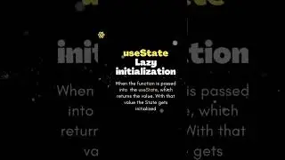 useState Lazy Initialization | React js | 