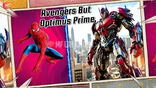 Optimus Prime Leads Avengers and DC Heroes in Epic Battle! 🔥 All Characters (Marvel & DC)