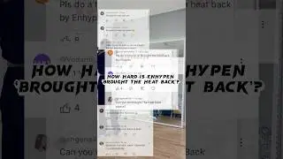 How hard is #enhypen #broughttheheatback ? #dancechallenge