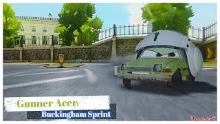 Cars 2 The Video Game | Gunner Acer - Battle Race | Buckingham Sprint