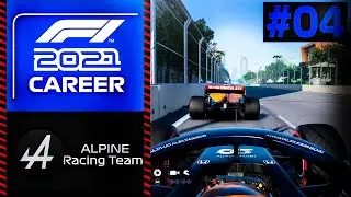 A SCARY 200MPH CRASH FOR TSUNODA! F1 2021 Alpine Mod Career Mode Round 4 Azerbaijan GP!