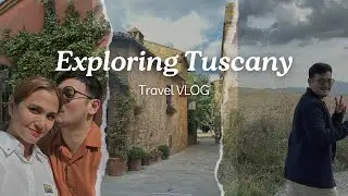 Travel VLOG: Exploring Tuscany | Pratty TV John Prats Isabel Oli