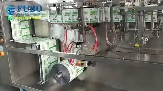 4 sides sealing sachets packaging machinery | HFFS liquid packing machine