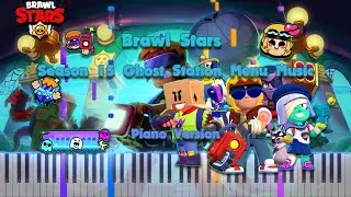 Brawl Stars Season 15 Ghost Station Menu Music Piano