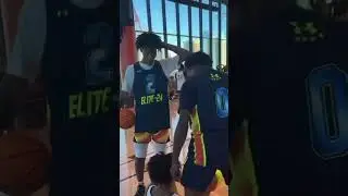 He caught a BODY 🤯🏀