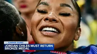 American gymnast Jordan Chiles must return bronze medal