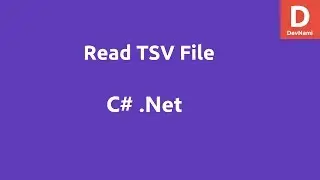 C# Read TSV File